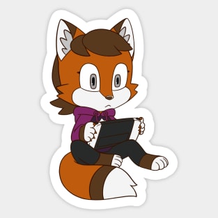 Cinder Switches It Up Sticker